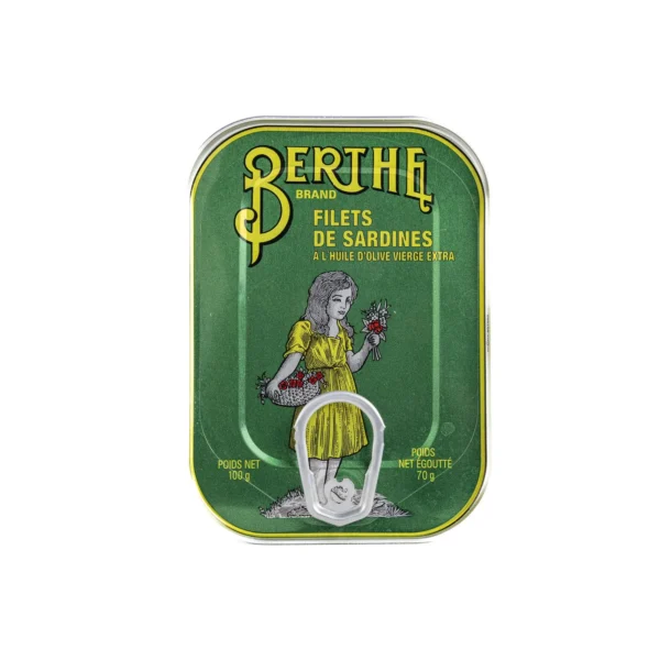 Bertha sardinfilé i olivolja 100 g