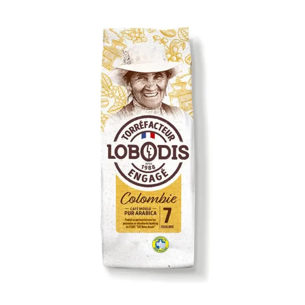 malet kaffe från Colombia, 250 g
