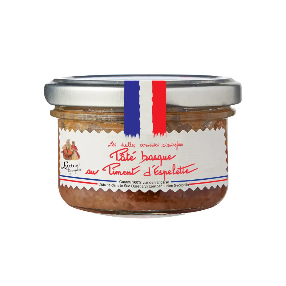 ranskalainen espeletten chililla maustettu baskimaan pate 70g