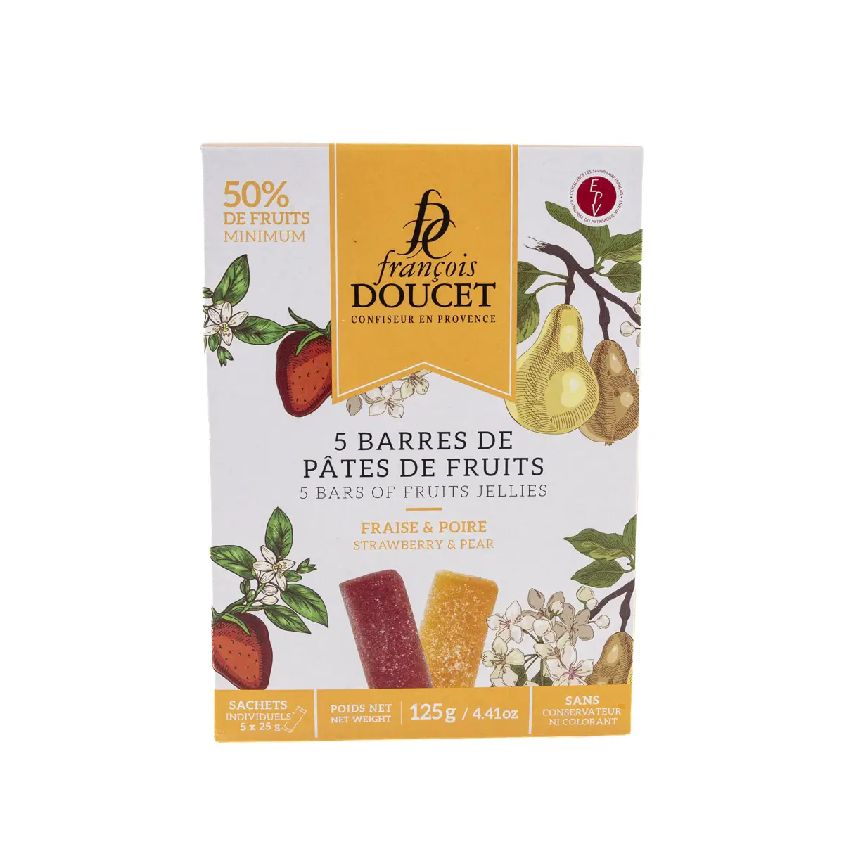Fransk marmeladkaka 5 st jordgubb/päron 125g