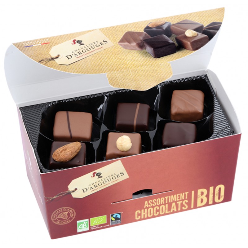 ballotin d assortiment de chocolat bio max Havelaar