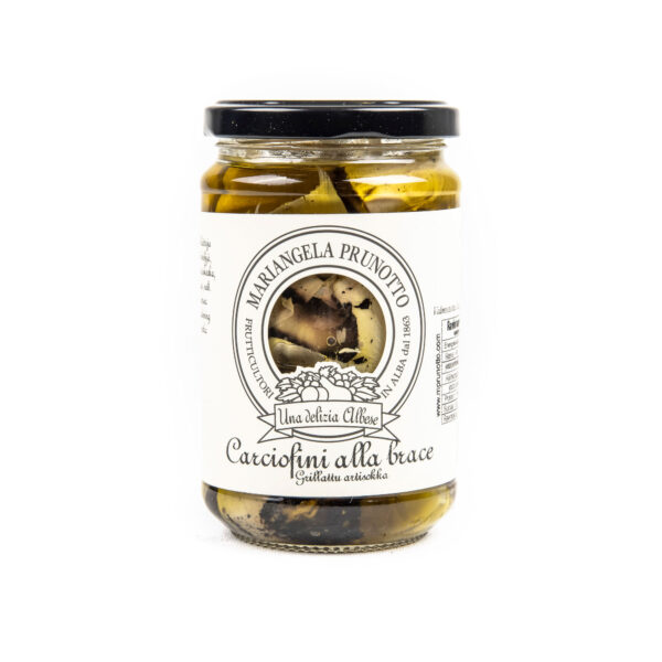 grilled artichoke in olive oil
