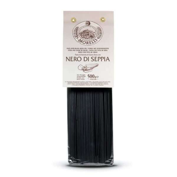 musta spaghetti 500g min