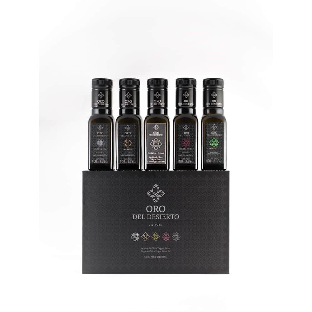 Oro del Deserto ekologiskt smakprov presentset 5x100 ml min