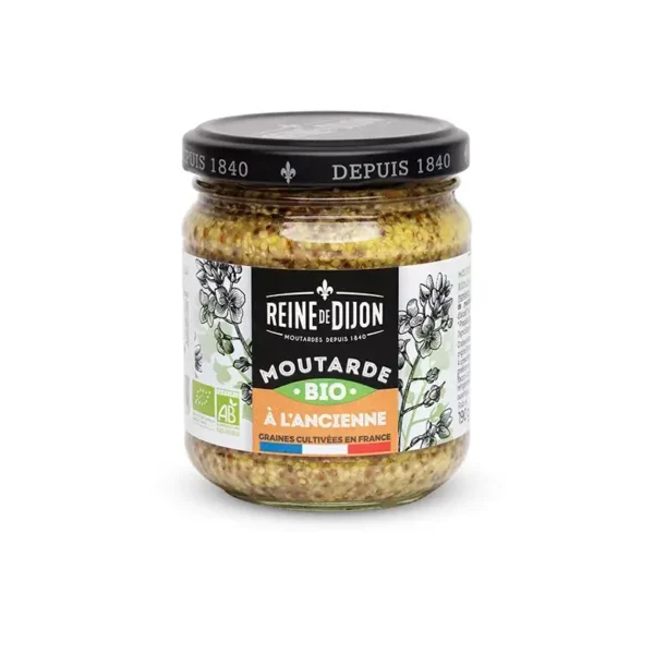 grov gammaldags ekologisk dijonsenap 200 g