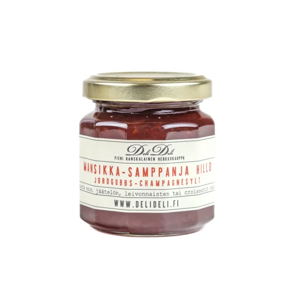strawberry champagne jam 125g