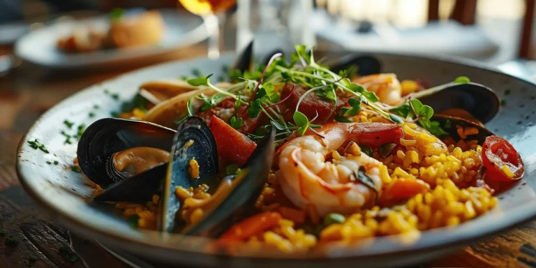 seafood paella