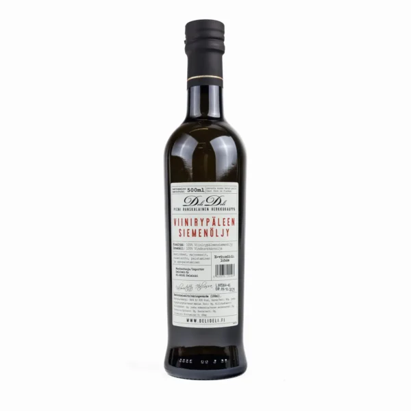 viinirypaleensiemenoljy delideli 500ml